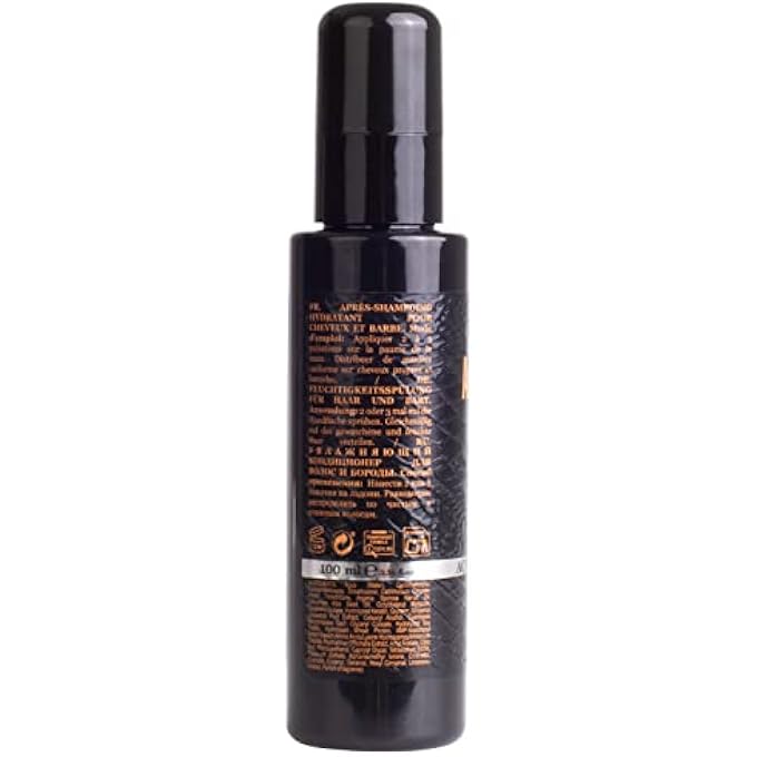 Tahe ADVANCED BARBER MOISTURISING CONDITIONER NO.202 TOP CONDITIONER FOR HAIR AND BEARD 100ML - Image 3